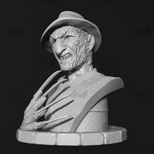 buste of freddy krueger ed modèle stl accueil maison 3d impression 3d print model - Mito3D