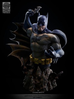 Bustbat Modell stl dc Comics Batman 3d print model - Mito3D
