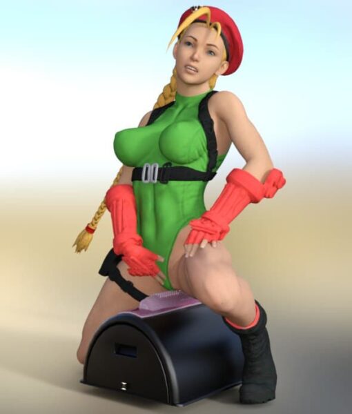 cammy street fighter model stl home games 3D print model - Mito3D