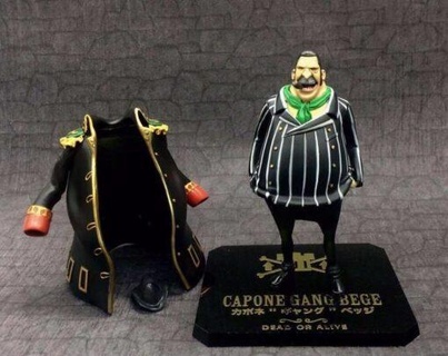 capone bege one piece ing model stl home anime 3d print model - Mito3D