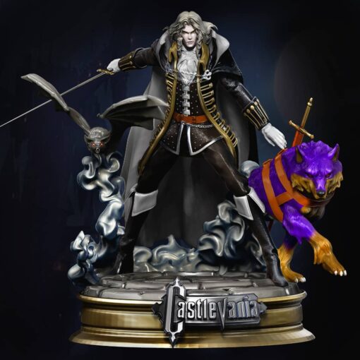 castlevania alucard ing modèle stl accueil maison 3d impression 3D print model - Mito3D