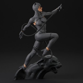 catwoman modèle stl dc bandes dessinées 3d print model - Mito3D