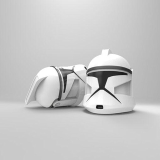 clone trooper helmet model stl 3d print 3d print model - Mito3D