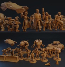 cyber forge tabletop games bundle 3d print model - Mito3D