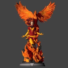 dark phoenix able model stl home marvel x-men 3d print model - Mito3D