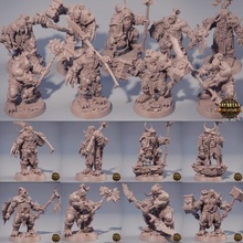 alba miniature mercenari of vuoto ing modello stl casa 3d stampa 3d print model - Mito3D