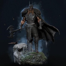 dc batman viking guerreiro ing modelo stl casa histórias quadrinhos 3d print model - Mito3D