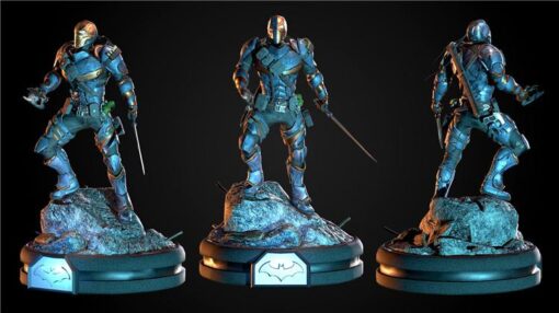 deathstroke ed model stl home 3d print 3D print model - Mito3D