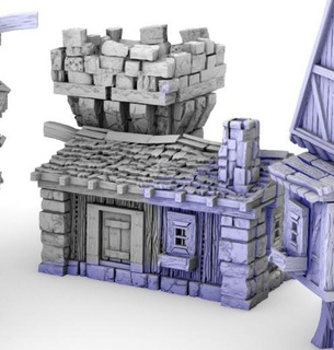 diciembre 2019 gamescape3d hogar casa miniaturas 3d print model - Mito3D