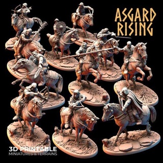 december 2021 asgard rising miniatures 3d print model - Mito3D