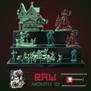 dicembre 2021 ronin arti casa miniature 3d print model - Mito3D