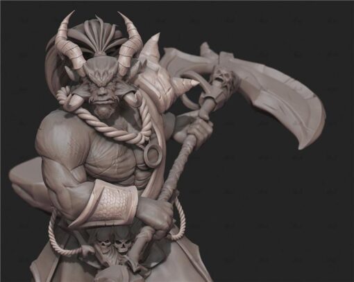 demon demon 3D print model - Mito3D