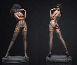 diana prince wonder woman ing model stl home dc comics 3d print model - Mito3D
