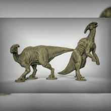 dinosauro parasaurolophus 3d print model - Mito3D