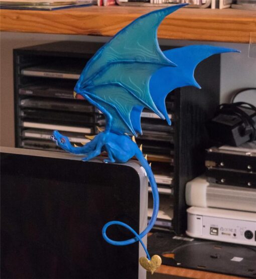 drago ed modello stl casa 3d stampa 3D print model - Mito3D