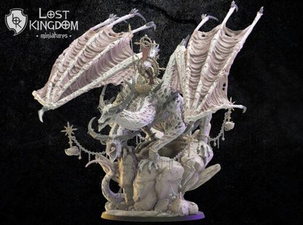 dragon rider lost kingdom home all miniatures 3d print model - Mito3D