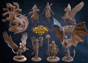 dragon trappeurs loge 202009 3d print model - Mito3D