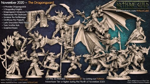 dragonguard ag202011 3D print model - Mito3D