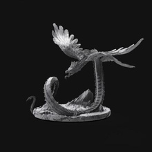 feathered snake 3d print model - Mito3D