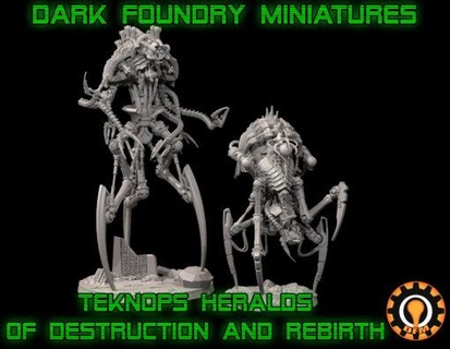 february 2021 dark foundry miniatures 3d print model - Mito3D