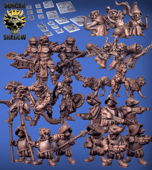 february 2021 duncan shadow home all miniatures 3D print model - Mito3D