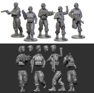 february 2022 albinoraven miniatures 3d print model - Mito3D