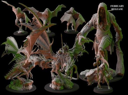 february 2022 fantasy cult miniatures 3d print model - Mito3D