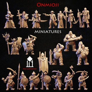 february 2022 onmioji miniatures 3d print model - Mito3D