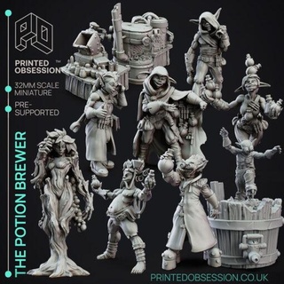 february 2022 printed obsession miniatures 3d print model - Mito3D