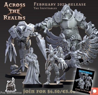 february 2022 realms miniatures realm 3d print model - Mito3D