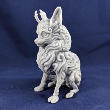 fox 3d print model - Mito3D