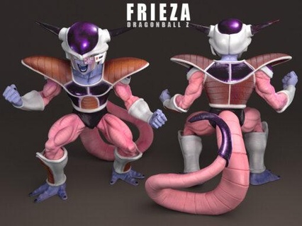 frieza dragon ball model stl anime 3d print model - Mito3D