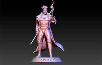 gambit ed model stl home 3d print 3d print model - Mito3D