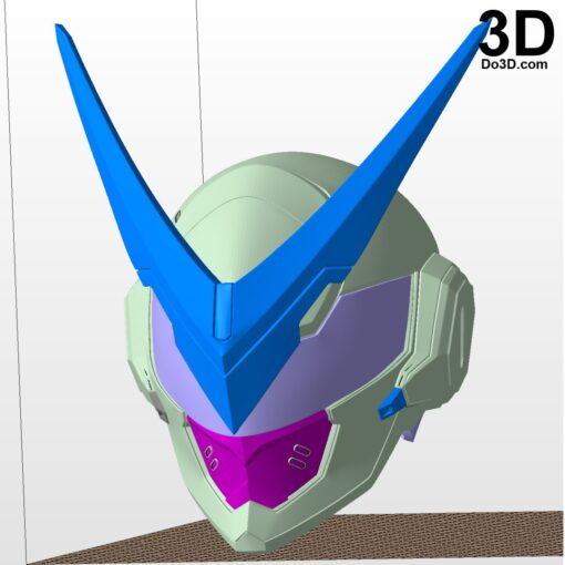 Genji Sentai kask aşırı izleme hünerli model stl ev 3d Yazdır 3D print model - Mito3D