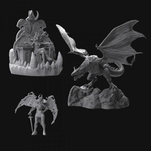 giant dragon 3d print model - Mito3D