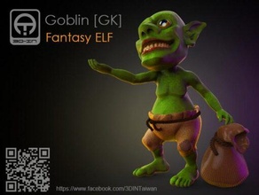 goblin corpo testa 3d print model - Mito3D