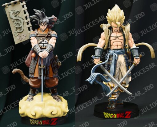 gogeta samouraï dragon balle modèle données stl accueil maison anime 3D print model - Mito3D