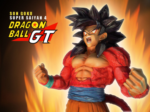 Goku supersaiyan4 modello stl anime Drago palla 3D print model - Mito3D