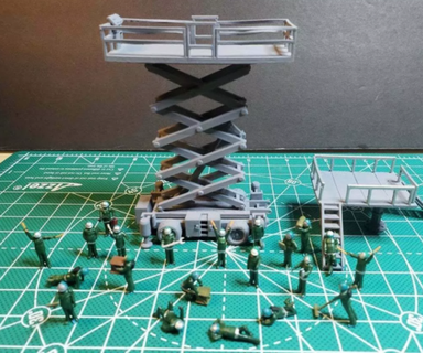 gundam hanger workers able model stl home 3d print 3d print model - Mito3D