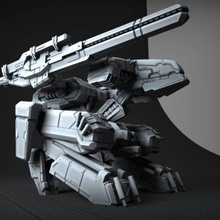 gundam ed modelo stl casa jogos metal engrenagem 3d print model - Mito3D