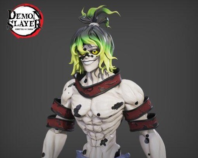 gyutaro demon slayer able model stl home anime 3d print model - Mito3D