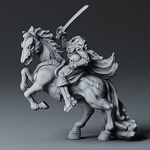 headless horseman 3d print model - Mito3D