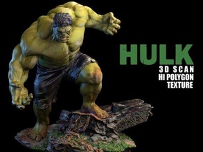 hulk hank model data stl home marvel 3d print model - Mito3D
