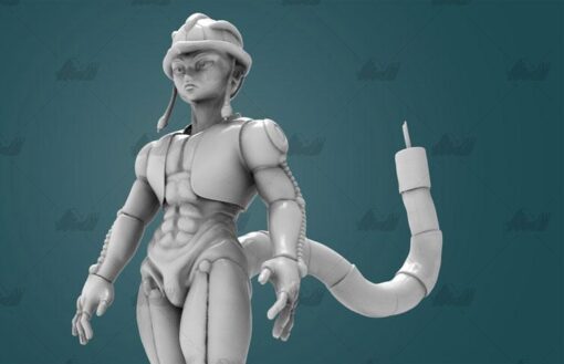 cazador x mériem ed modelo stl hogar casa anime 3D print model - Mito3D