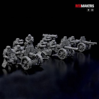 ghiaccio guerrieri pesante supporto squadra imperiale vigore redmakers casa miniature 3d print model - Mito3D