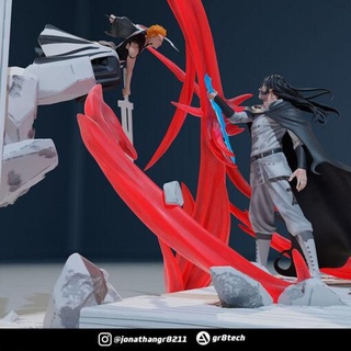 ichigo vs yhwach candeggiare capace modello stl casa anime 3d print model - Mito3D