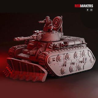 infantería luchando vehículo imperial fuerza redmakers hogar casa miniaturas 3d print model - Mito3D