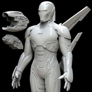 hierro hombre marca cuerpo armadura traje modelo stl 3d impresión 3d print model - Mito3D