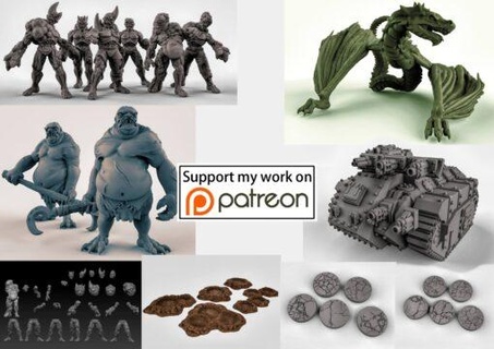 january 2018 duncan shadow home all miniatures 3d print model - Mito3D