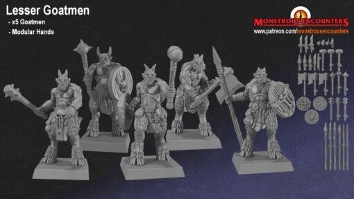 january 2020 fantasy monstrous encounters miniatures 3d print model - Mito3D